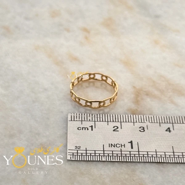 انگشتر شنل طلا